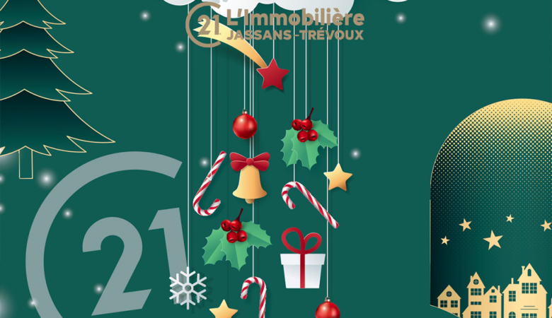 Calendrier de l’Avent Century 21 Jassans-Trévoux : 21 jours de cadeaux chez vos commerçants